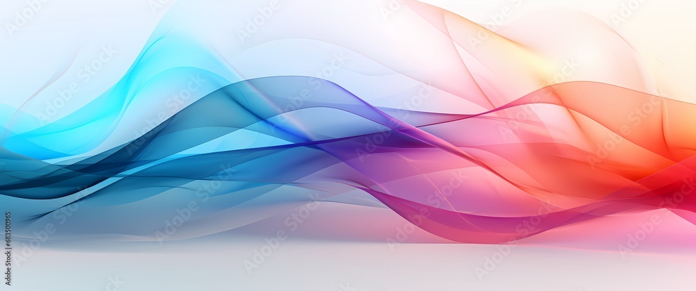 abstract background with smooth lines in orange, blue and pink colors abstract background with smooth lines in orange, blue and pink colors