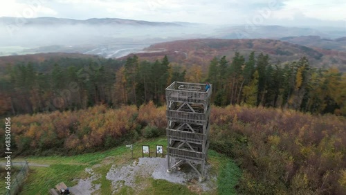 Aussichsturm bei Eisborn im Sauerland, NRW