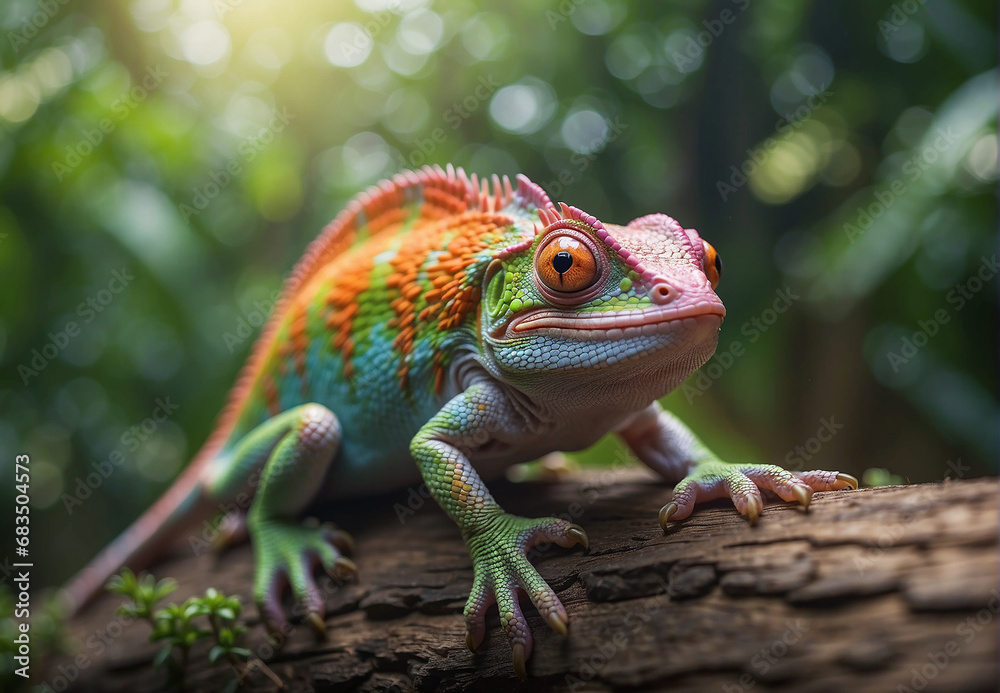 chameleon, in the wild, natural habitat. chameleon, in the wild, natural habitat.