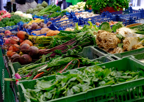 Frisches Gemüse auf dem Markt