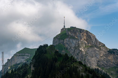 Fantastic hike in the Alpstein mountains in Appenzellerland Switzerland © mindscapephotos