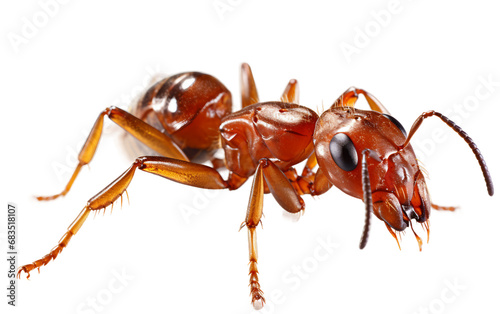 Pharaoh Ant Isolated on Background