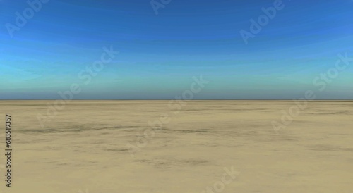 Desert landscape  land surface