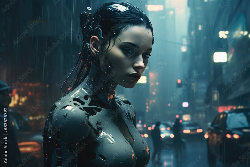 Cybernetic Echoes: Humanity Amidst Circuitry Cybernetic Echoes: Humanity Amidst Circuitry