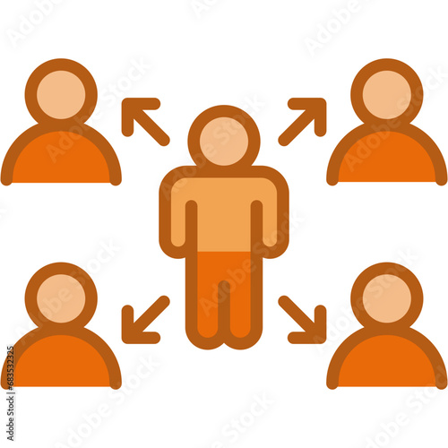 Outsourcing Icon