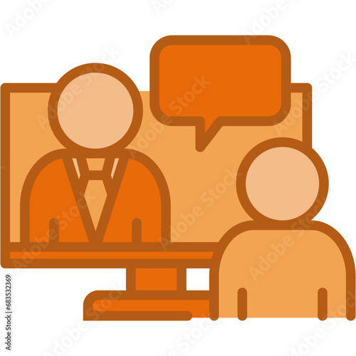 online conference icon