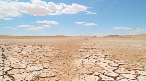 Timelapse of Cracked Soil in Drying Desert. Effects of Global Climate Change and Drought © Paulkot