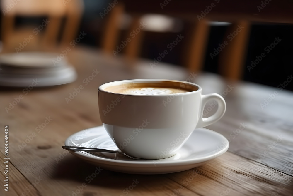 cup of cappuccino. cup of cappuccino.