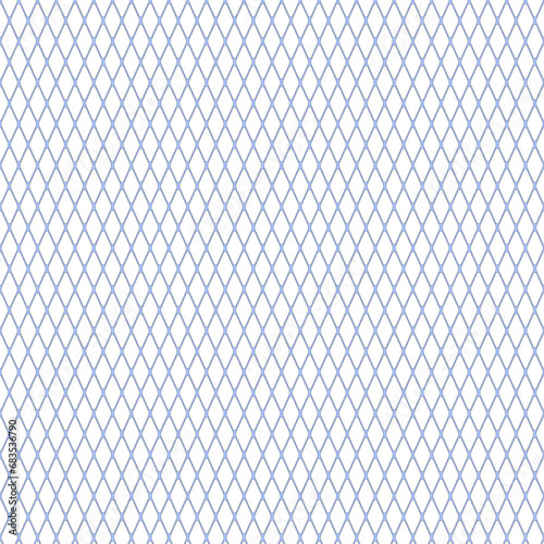 白背景にひし形の網目パターン、背景素材
