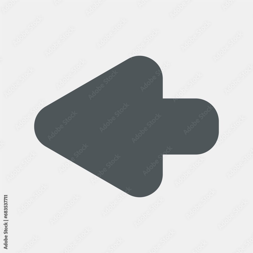 Arrow icon direction quality vector illustration cut