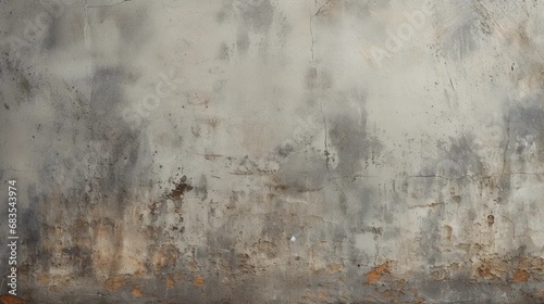 Texture of damaged concrete with scratches, raw background