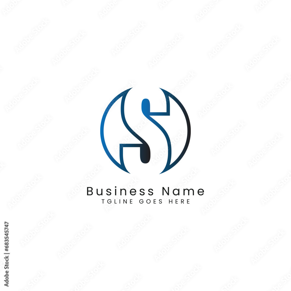 Letter S logo, Round shape symbol, Digital, Technology, Media, Cutout Design Letter S logo, Round shape symbol, Digital, Technology, Media, Cutout Design