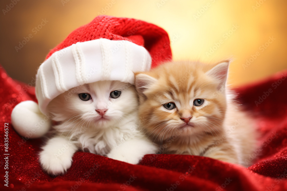 Christmas Kitten Christmas Kitten