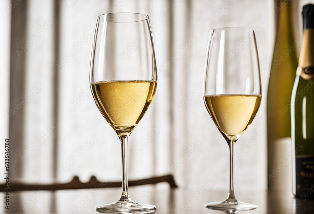 champagne in glasses, waiting on a table - for noble people on a meaningful event champagne in glasses, waiting on a table - for noble people on a meaningful event