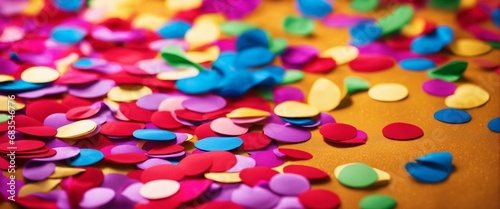 colourful confetti - it's party time