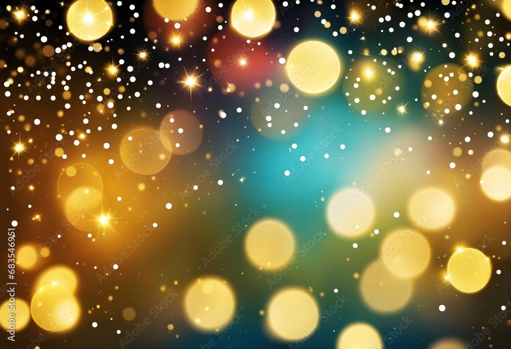 an illustration filled with wonderful light sparkles - for wall papers, gift cards and more