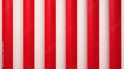 a clean, vertical red and white striped pattern, reminiscent of a classic barber's pole, with a soft shadow giving it depth, christmas background