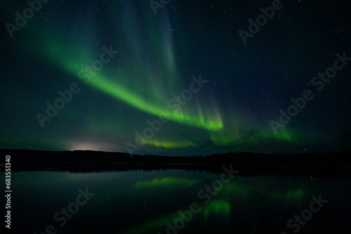 Northern Light in Yellowknife © Aaron
