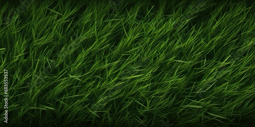 Grass with Captivating Depth A Dynamic Image Revealing the Layers of Nature