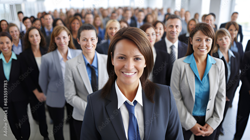 portrait of a business team | generative AI portrait of a business team | generative AI