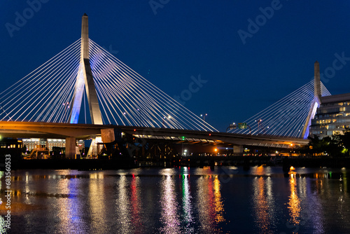 Zakim Bridge Colors photo