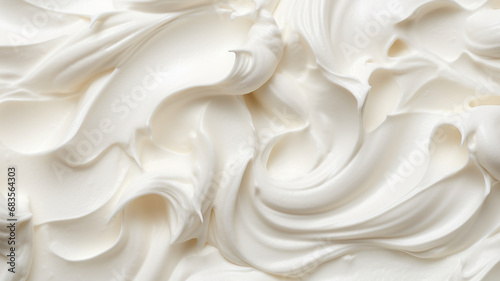 cream of white cream. texture