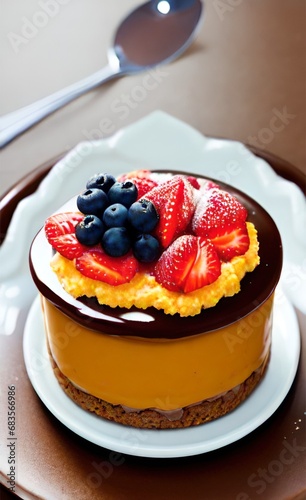 pudding art photo