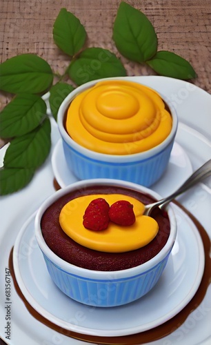 pudding art photo