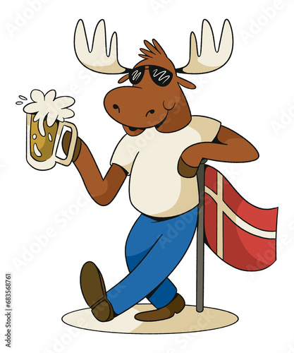 Moose Beer Drink Denmark