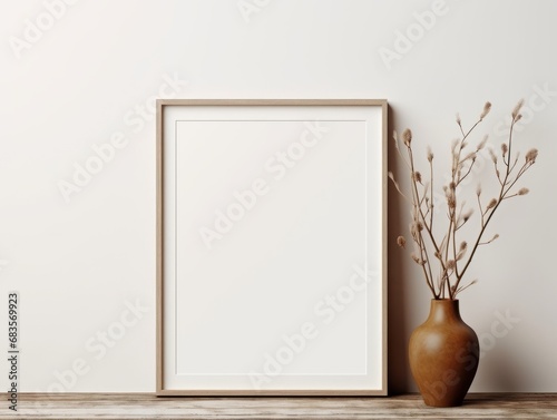 Unleashing Minimalism: An Exploration of Serenity in a Modern Living Space Generative AI