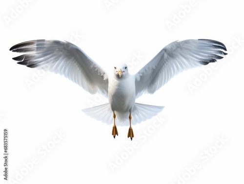 Unleashing Imagination: The Incredible Phenomenon of a Wingless Seagull in Flight Generative AI