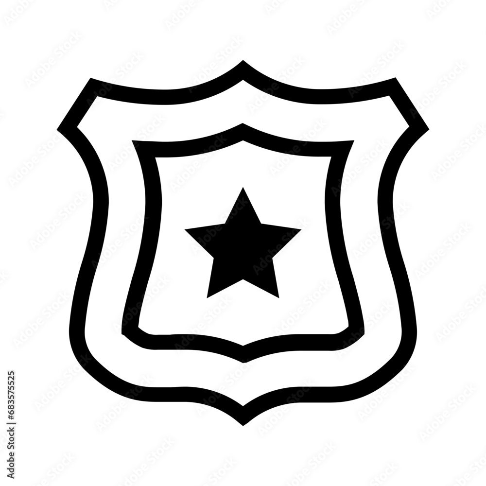 shield with star shield with star