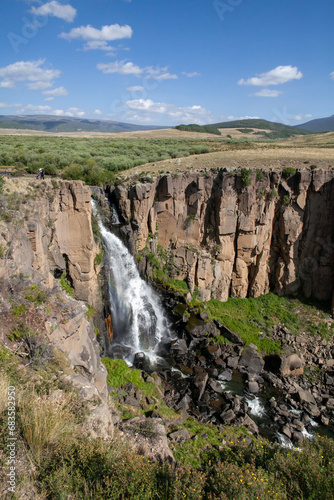 North Clear Creek Falls in Colorado