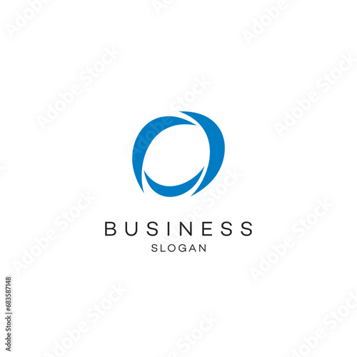 three lines moving smile logo design business solution abstract vector brand flat Icon design vector modern minimal style illustration emblem sign symbol logotype typography
