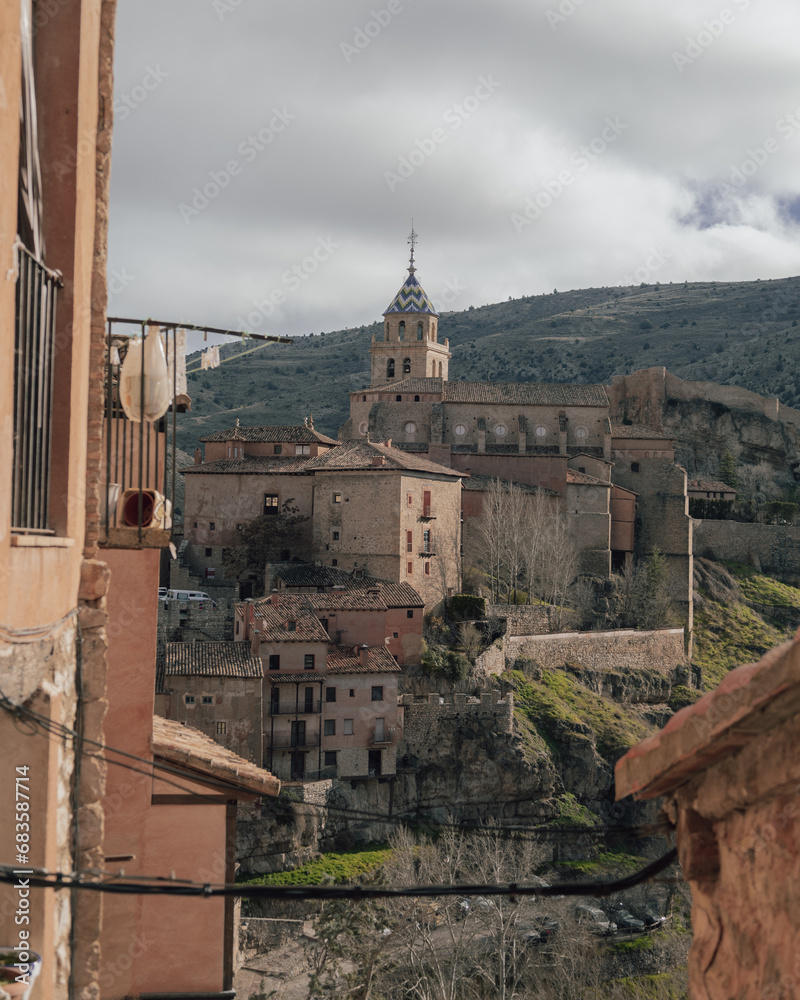 view of the city of Albarracin