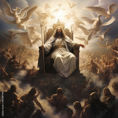Jesus Sits in Judgment