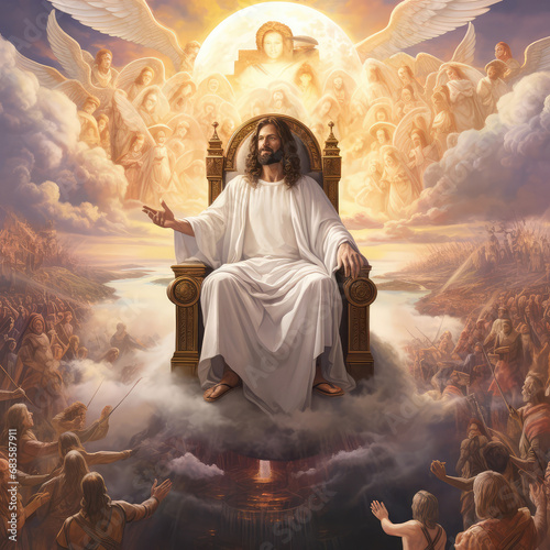 Jesus Sits in Judgment