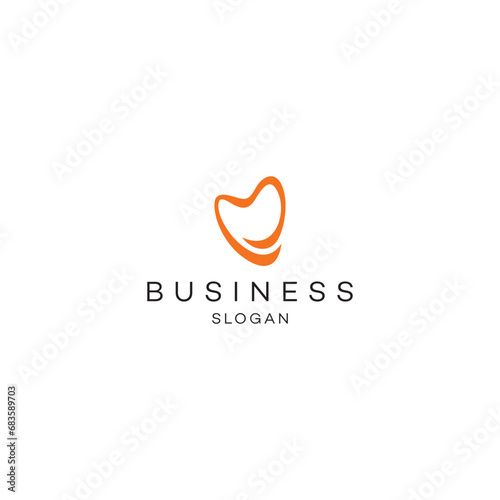 Dental dentary orthopedic medical health logo design business solution abstract vector brand flat Icon design vector modern minimal style illustration emblem sign symbol logotype typography