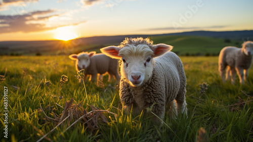 cows in the meadow HD 8K wallpaper Stock Photographic Image 