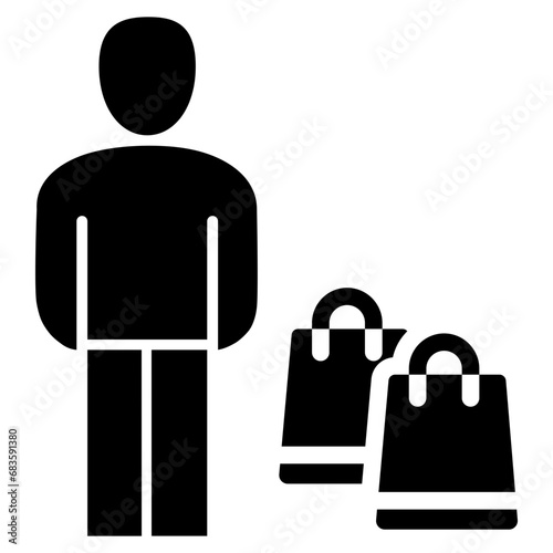 Buyer Glyph Icon