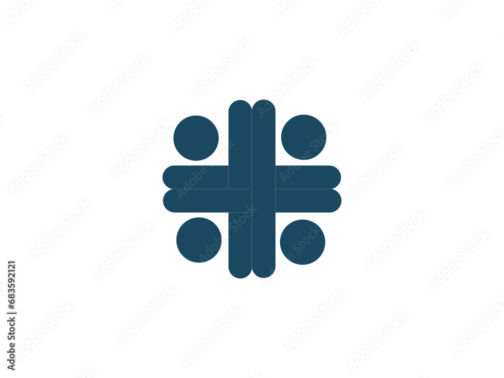 Obraz premium hand holding cross