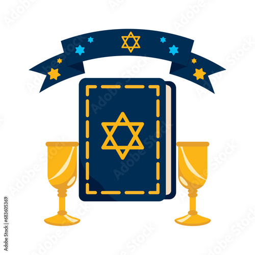 hanukkah torah and wine