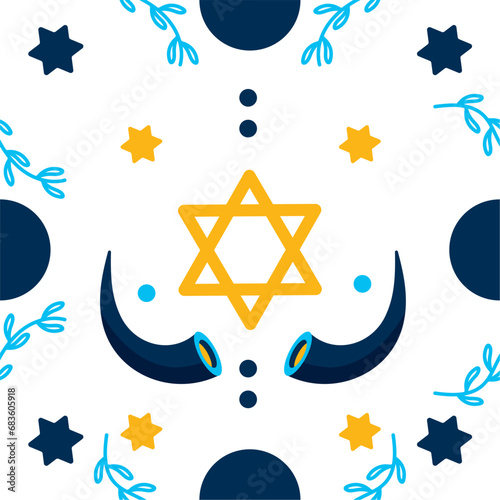 hanukkah background star of david
