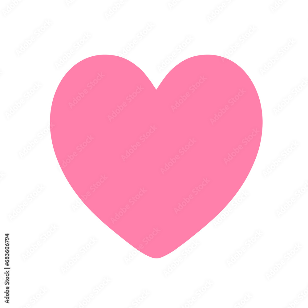 Pink heart Pink heart