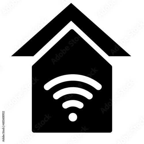 Smart Home Icon: 