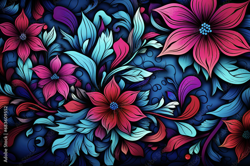 Floral Background Floral Wallpaper Floral Image Flower Background Flower Image Flower Wallpaper Illustration 