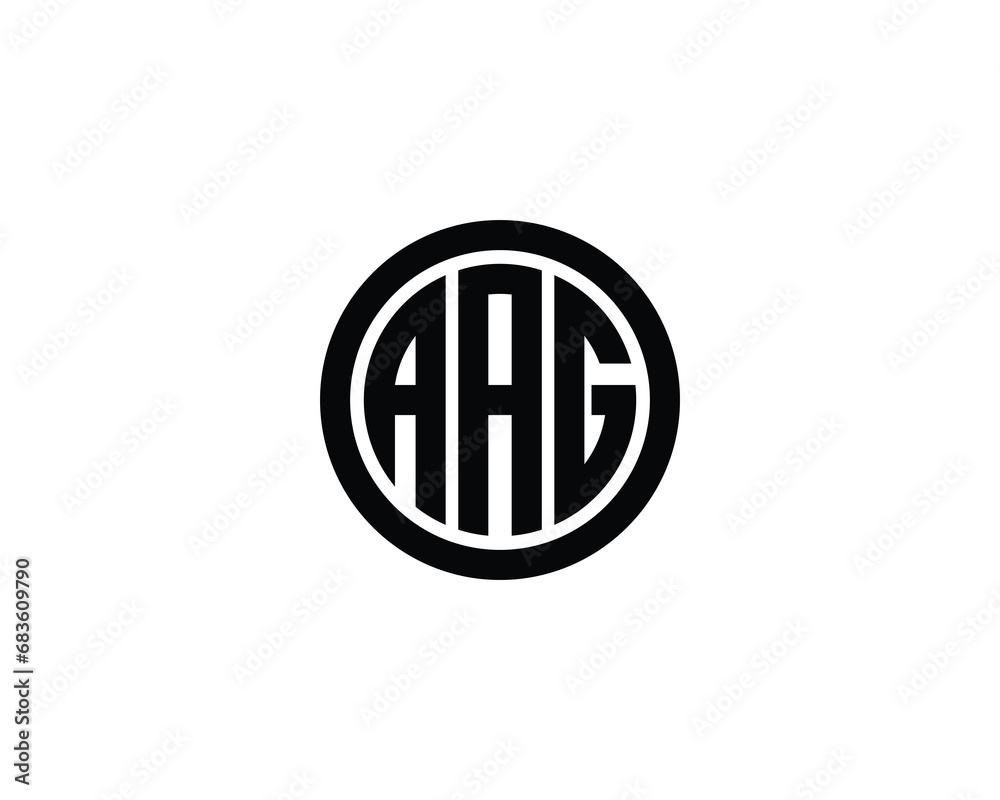 AAG logo design vector template AAG logo design vector template