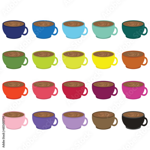 Coffee Cup Tea Cup Clipart Cartoon 