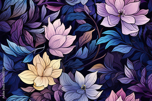 Floral Background Floral Wallpaper Floral Image Flower Background Flower Image Flower Wallpaper Illustration 