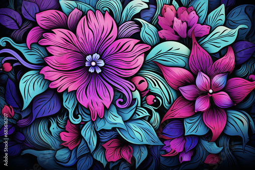 Floral Background Floral Wallpaper Floral Image Flower Background Flower Image Flower Wallpaper Illustration 